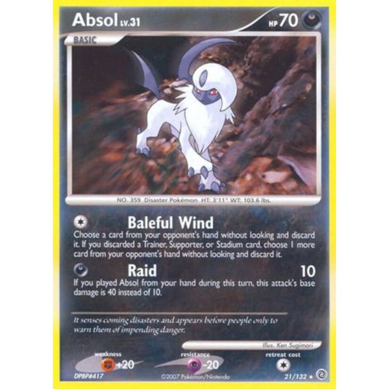 Absol (21/132) [Diamond & Pearl: Secret Wonders]