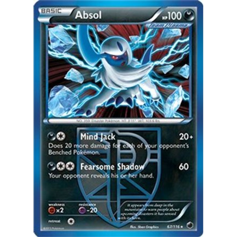 Absol (67/116) (Moltres Legendary Battle Deck) (Theme Deck Exclusive) [Black & White: Plasma Freeze]