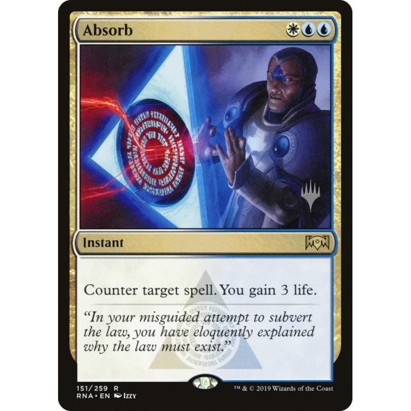 Absorb (Promo Pack) [Ravnica Allegiance Promos]