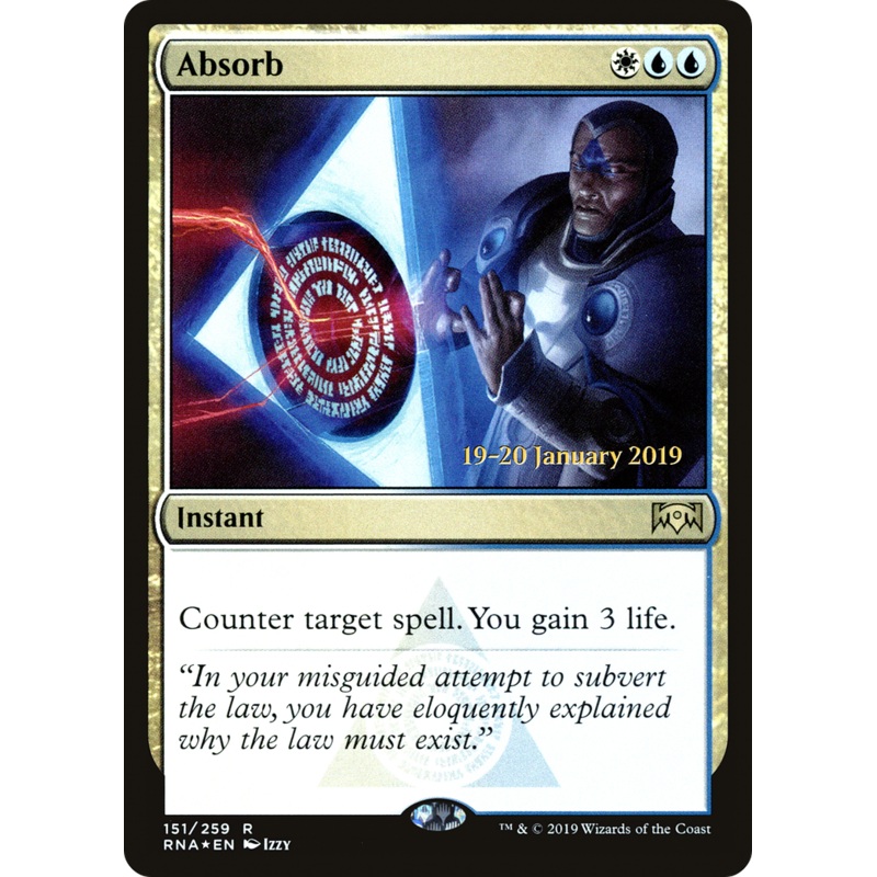 Absorb [Ravnica Allegiance Prerelease Promos]