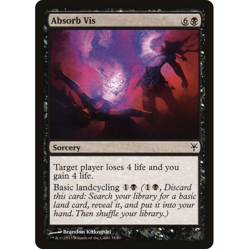Absorb Vis [Duel Decks: Sorin vs. Tibalt]