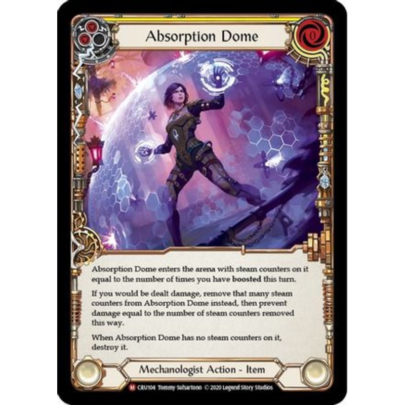 Absorption Dome (CRU104) Unlimited Edition Rainbow Foil – Crucible of War