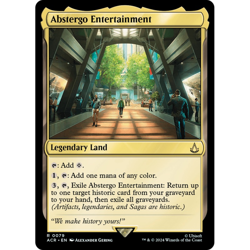 Abstergo Entertainment [Assassin’s Creed] Foil