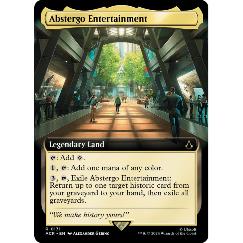 Abstergo Entertainment (Extended Art) [Assassin’s Creed] Foil