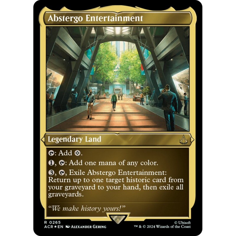 Abstergo Entertainment (Foil Etched) [Assassin’s Creed]