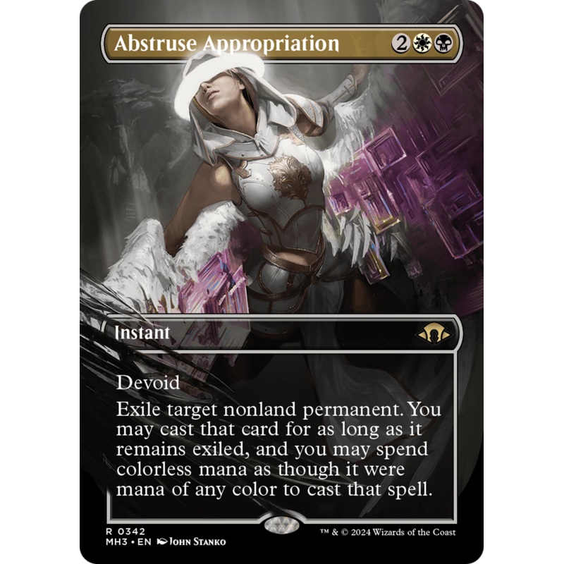 Abstruse Appropriation (Borderless) [Modern Horizons 3] Foil