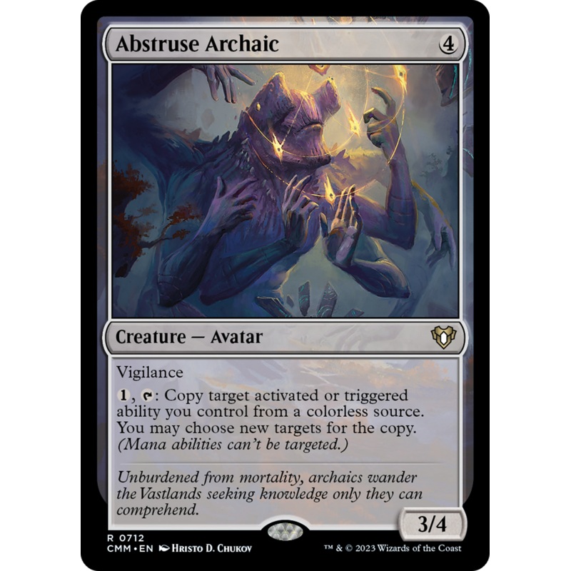 Abstruse Archaic [Commander Masters]