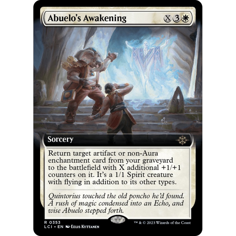 Abuelo’s Awakening (Extended Art) [The Lost Caverns of Ixalan]