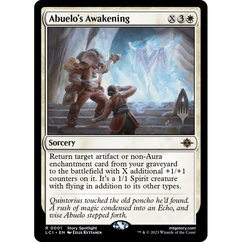 Abuelo’s Awakening (Promo Pack) [The Lost Caverns of Ixalan Promos]
