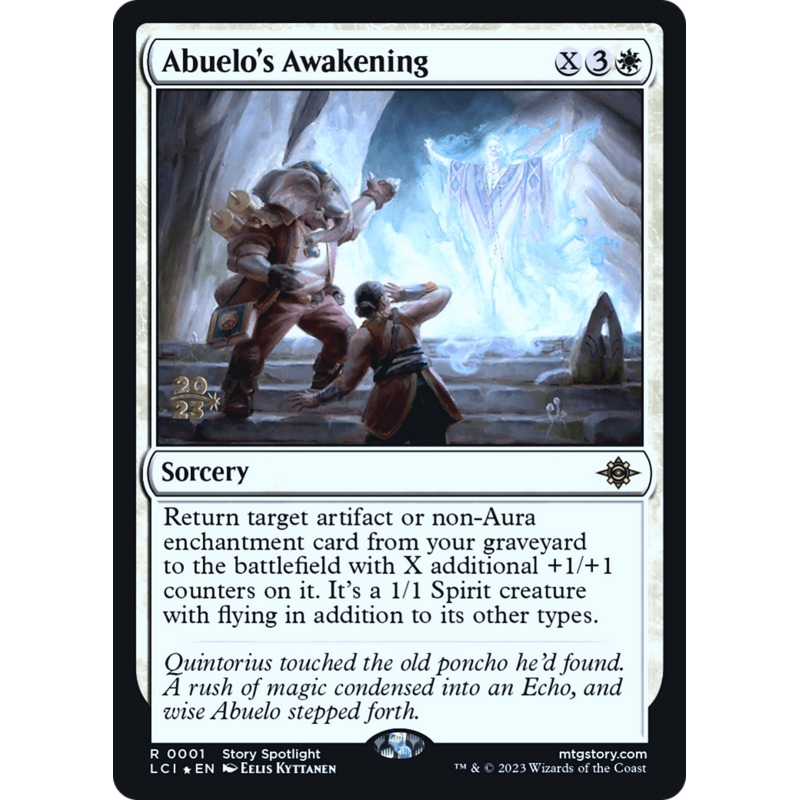 Abuelo’s Awakening [The Lost Caverns of Ixalan Prerelease Cards]