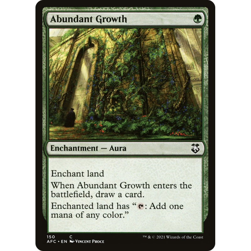 Abundant Growth [Dungeons & Dragons: Adventures in the Forgotten Realms Commander]