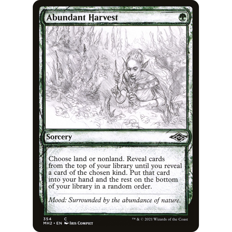 Abundant Harvest (Sketch) [Modern Horizons 2]