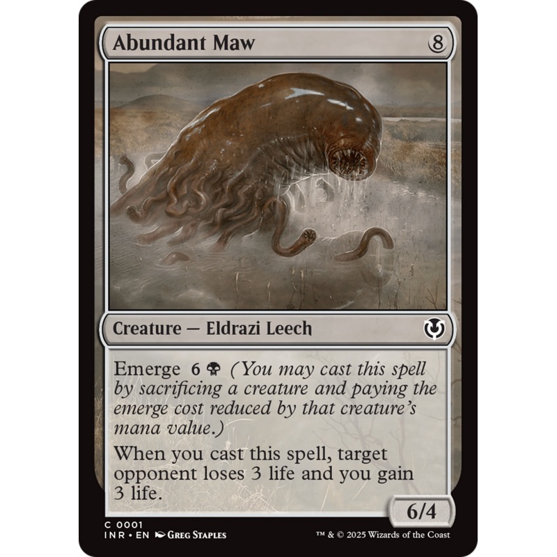 Abundant Maw (001) – Innistrad Remastered