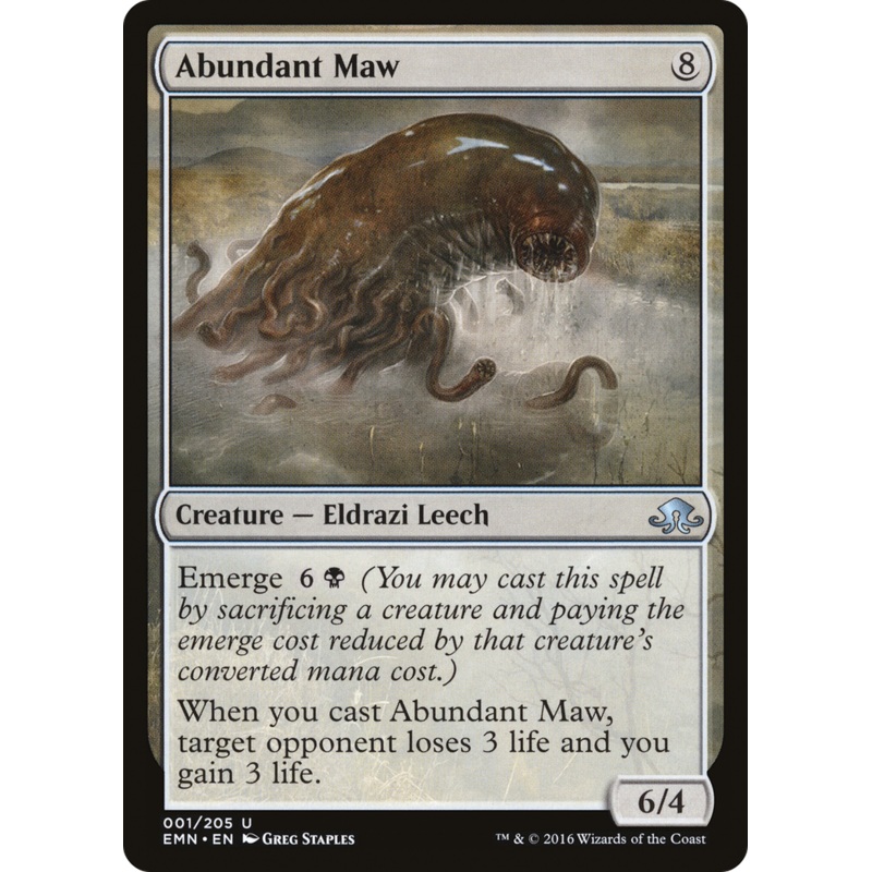 Abundant Maw [Eldritch Moon]