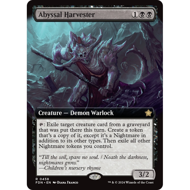 Abyssal Harvester: (Extended Art) (458)