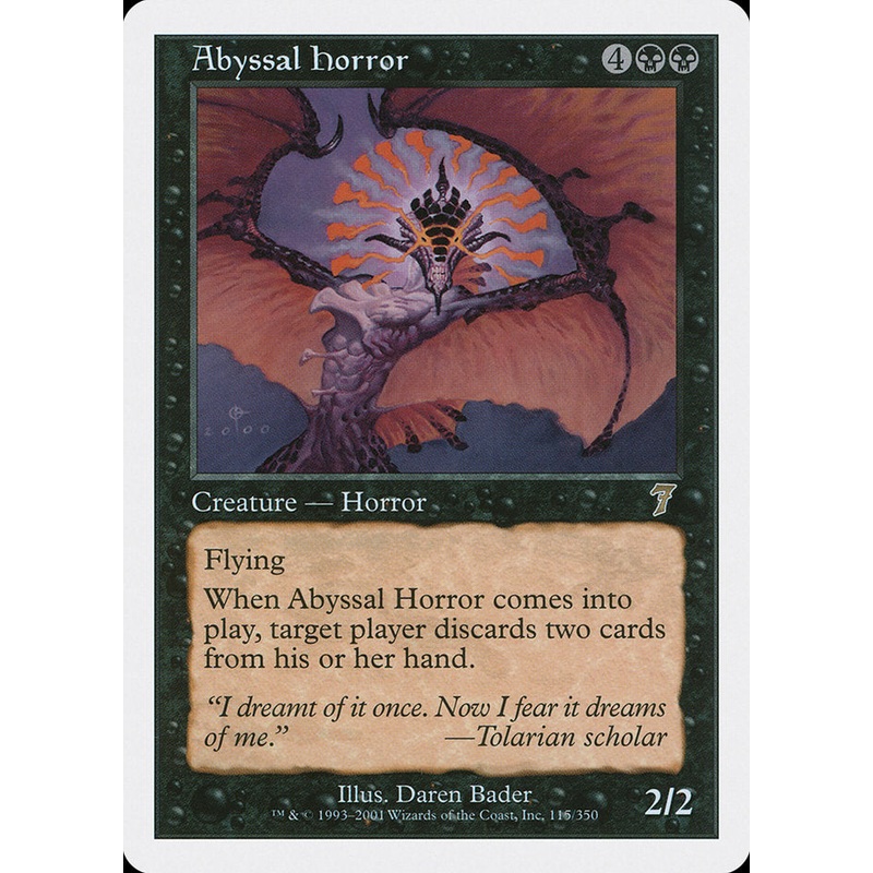 Abyssal Horror [Seventh Edition]