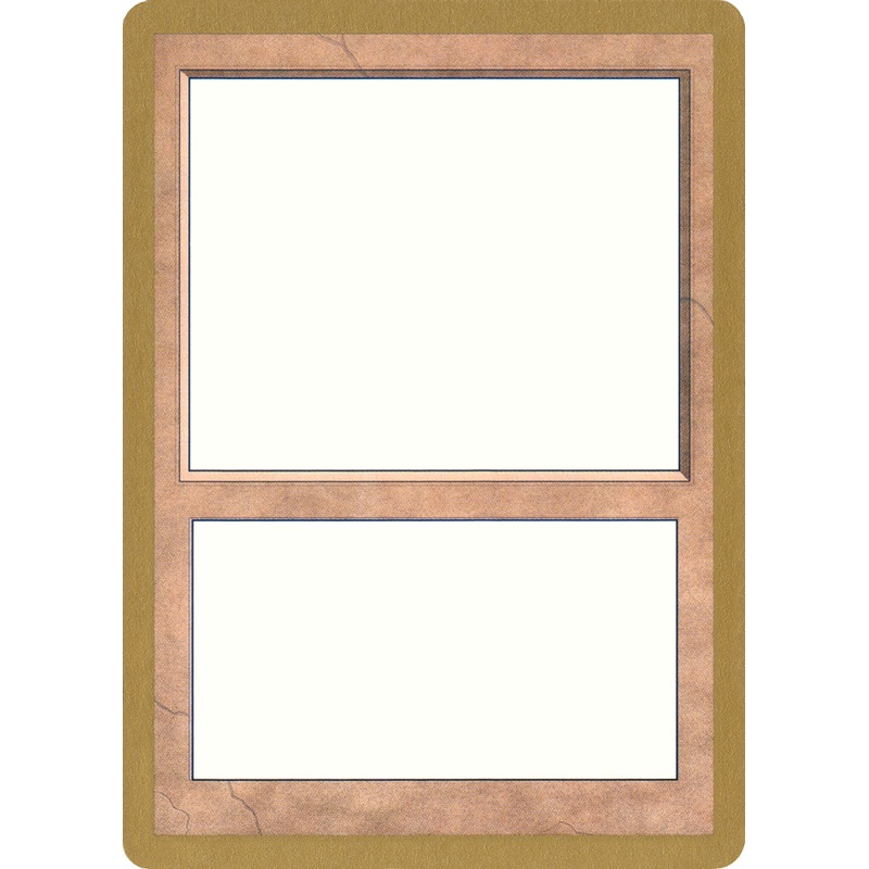1997 World Championship Blank Card [World Championship Decks 1997]