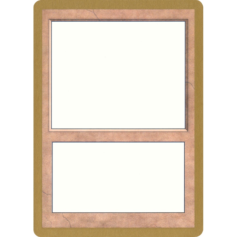 1999 World Championship Blank Card [World Championship Decks 1999]