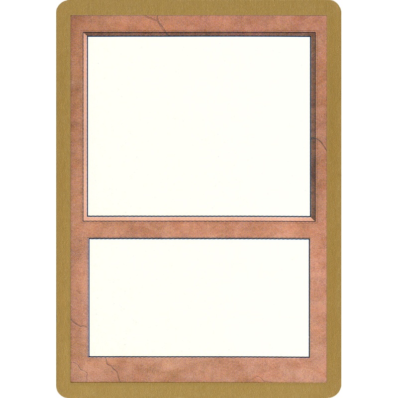 2000 World Championship Blank Card [World Championship Decks 2000]
