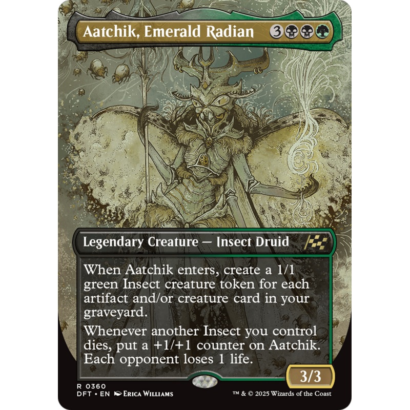 Aatchik, Emerald Radian (Borderless) (360) – Aetherdrift