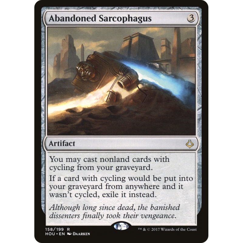 Abandoned Sarcophagus [Hour of Devastation]