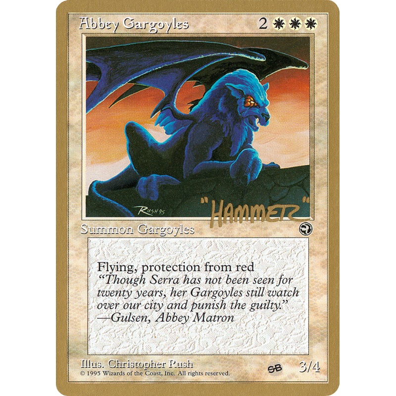 Abbey Gargoyles (Shawn “Hammer” Regnier) (SB) [Pro Tour Collector Set]