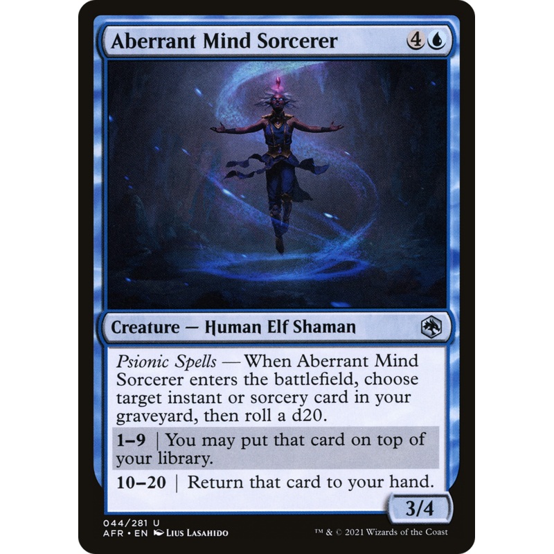 Aberrant Mind Sorcerer [Dungeons & Dragons: Adventures in the Forgotten Realms]