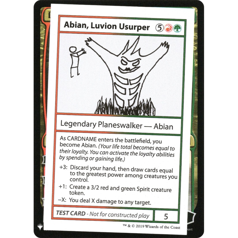 Abian, Luvion Usurper [Mystery Booster Playtest Cards]