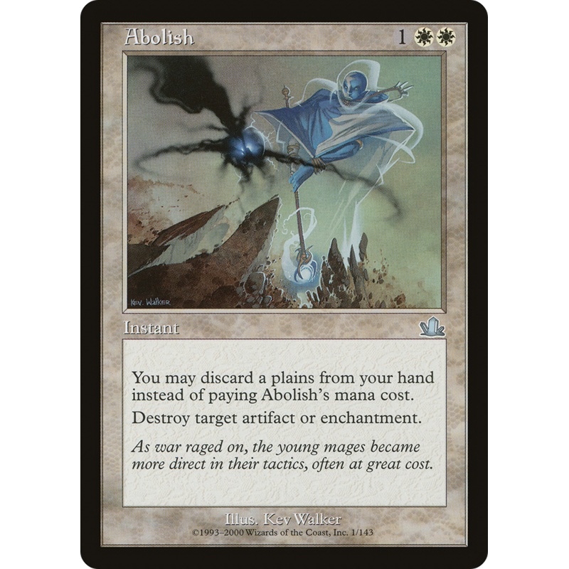 Abolish [Prophecy] Foil