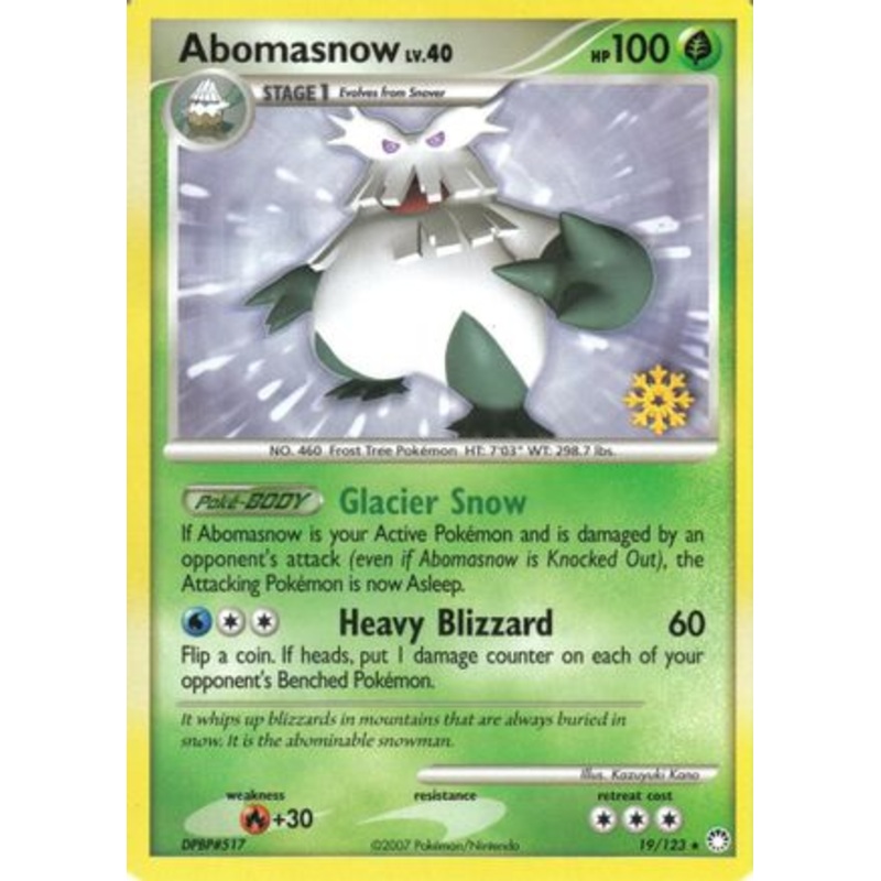 Abomasnow (19/123) [Countdown Calendar Promos]