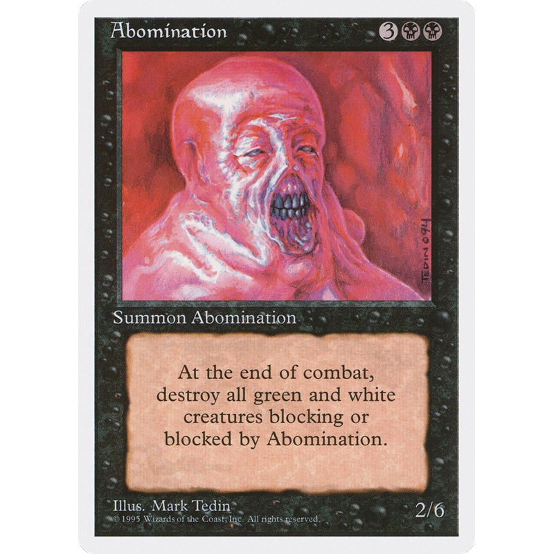 Abomination [Fourth Edition]