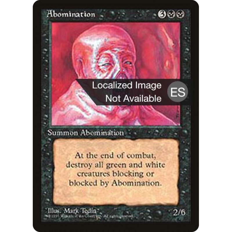 Abomination [Fourth Edition (Foreign Black Border)]