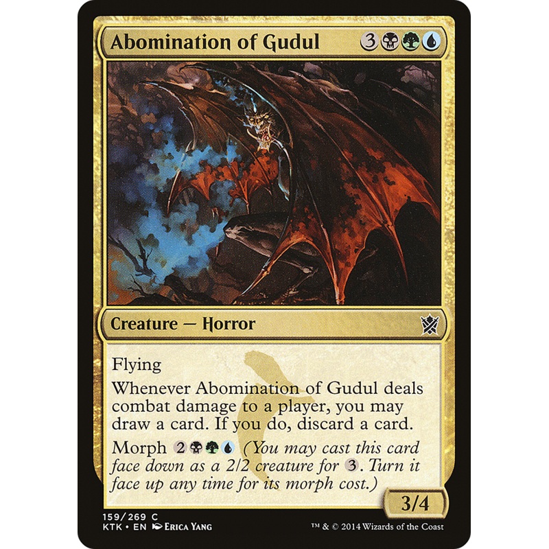 Abomination of Gudul [Khans of Tarkir] Foil
