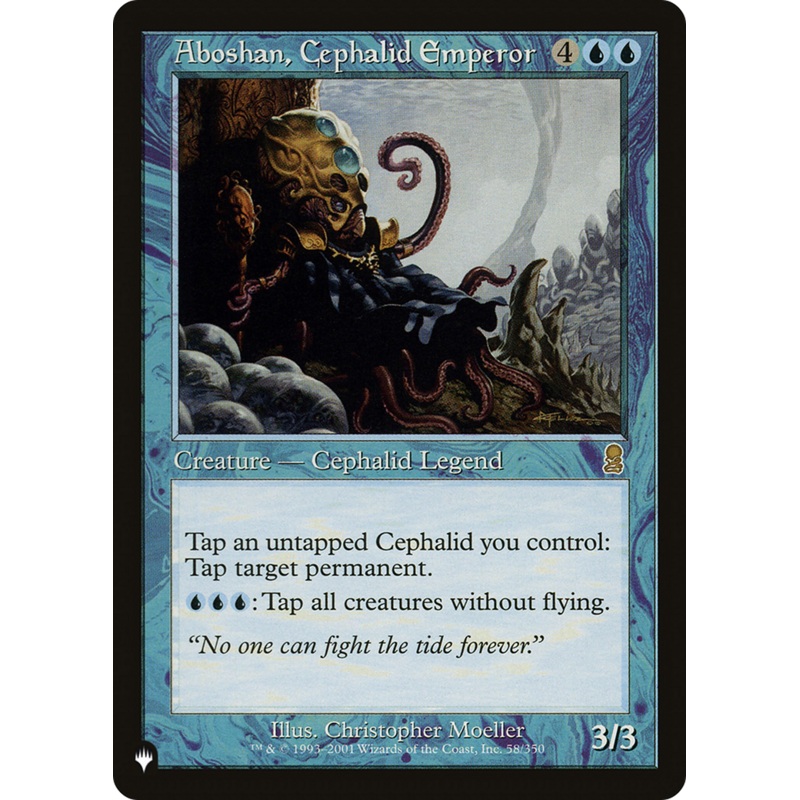 Aboshan, Cephalid Emperor [The List]