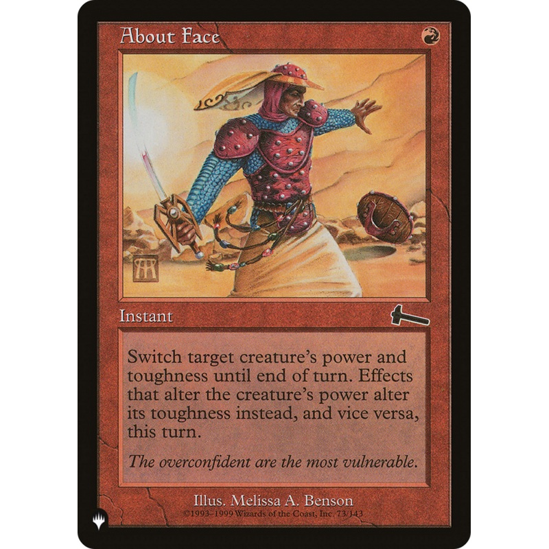 About Face (ULG-73)