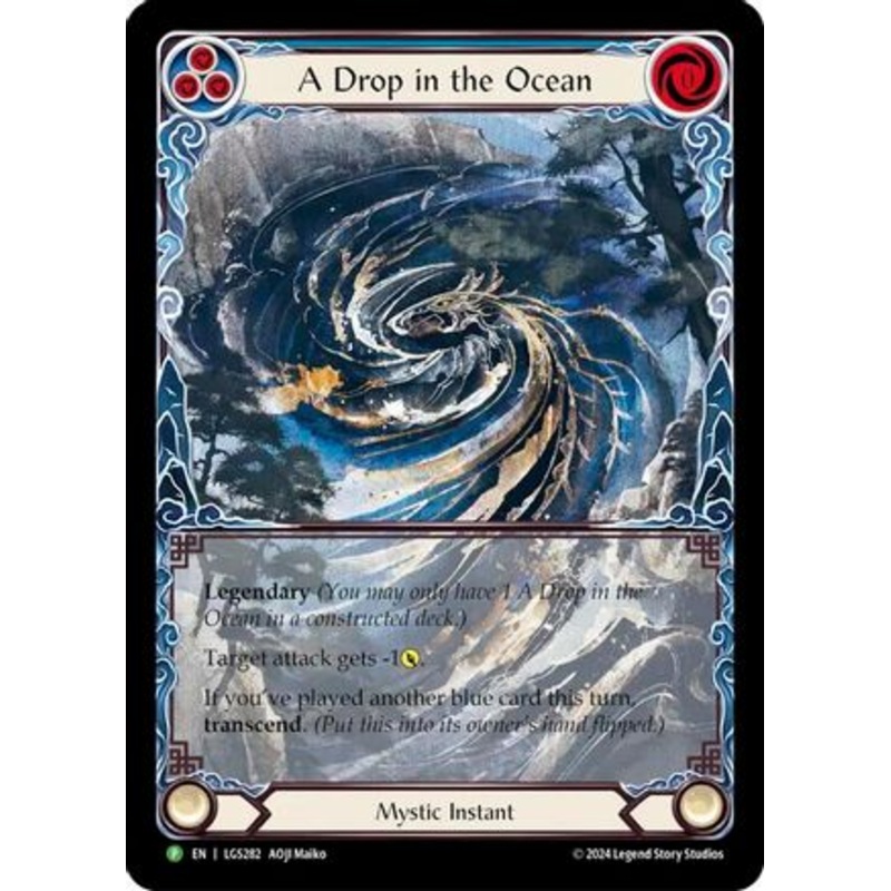 A Drop in the Ocean // Inner Chi (LGS282) Rainbow Foil – Flesh and Blood: Promo Cards