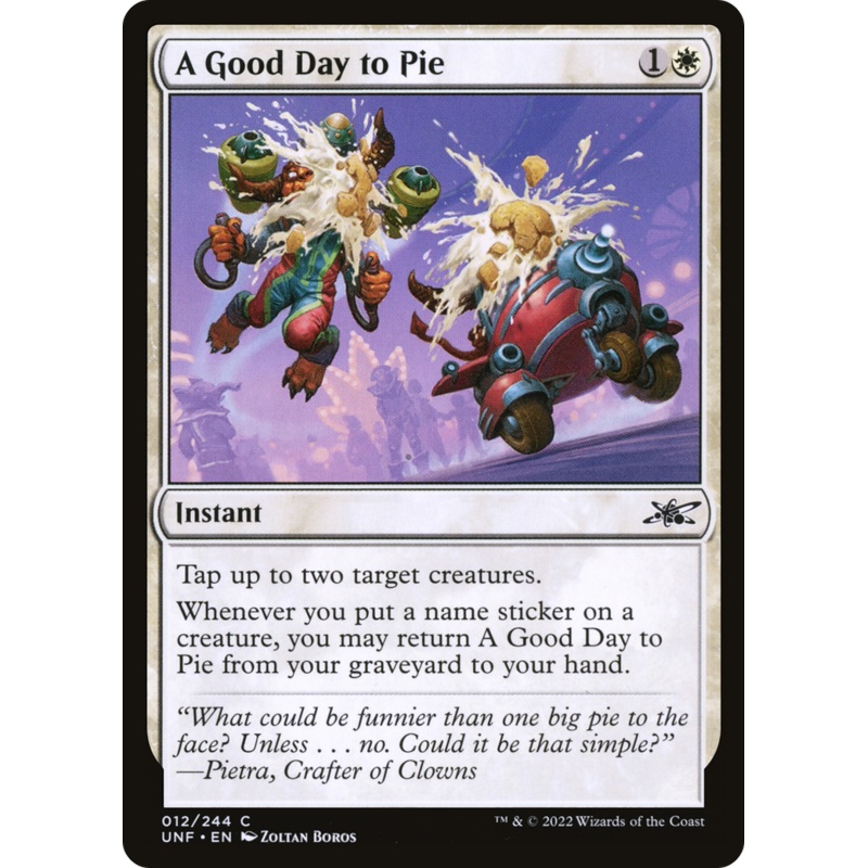 A Good Day to Pie [Unfinity]
