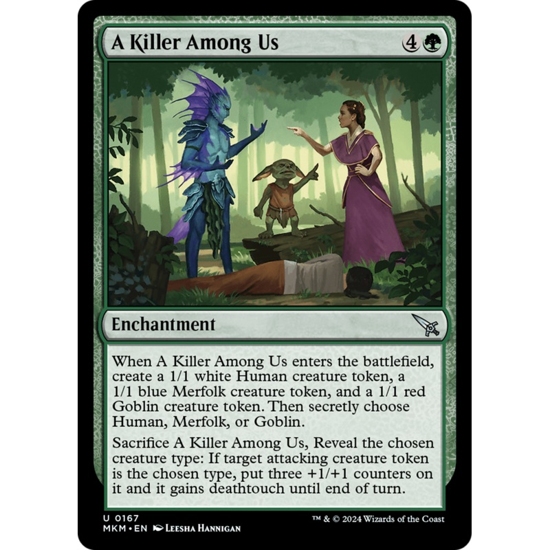 A Killer Among Us [Murders at Karlov Manor] Foil