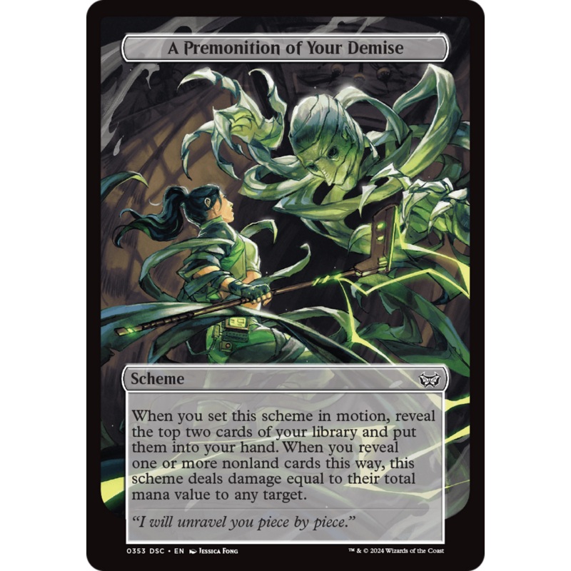 A Premonition of Your Demise (353)
