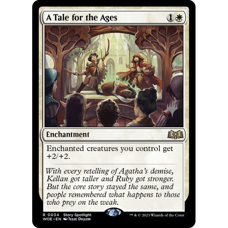 A Tale for the Ages (Promo Pack) [Wilds of Eldraine Promos] Foil