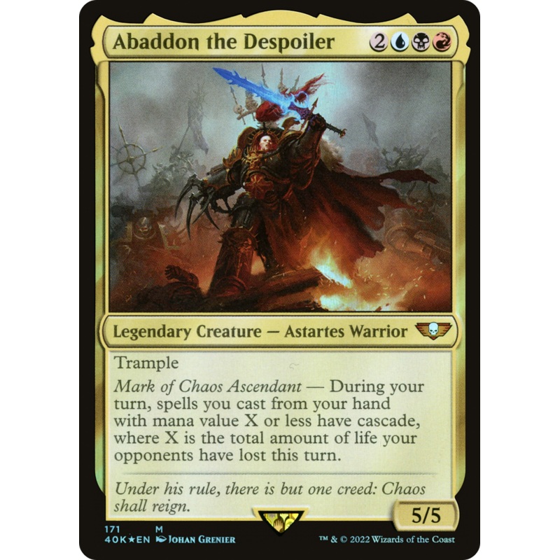 Abaddon the Despoiler (171) [Warhammer 40,000]