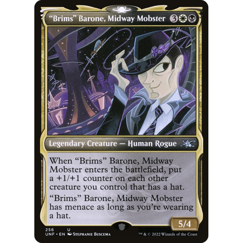 “Brims” Barone, Midway Mobster (Showcase) [Unfinity]